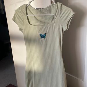 Green Mini Dress